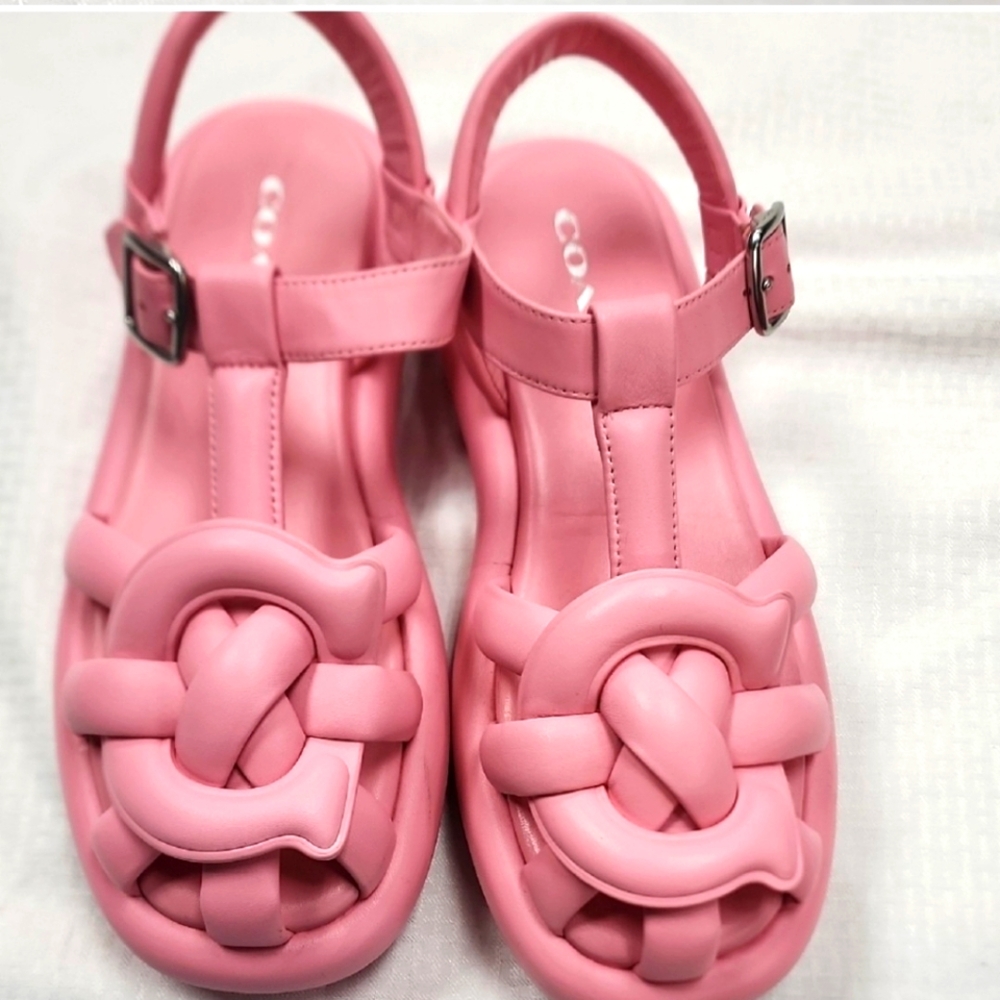 Coach Pink Sandals